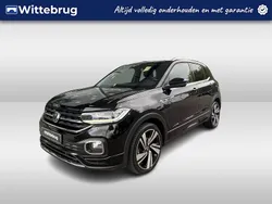 Zwart Gebruikt 2021 VW T-Cross R-line SUV | € 25.950 (Eerlijke prijs)