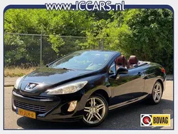 Zwart Gebruikt 2009 Peugeot 308 CC Cabriolet | € 5.995 (Iets duurder)