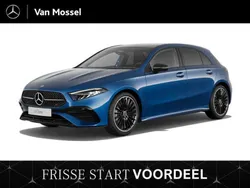 Blauw Nieuw 2025 Mercedes A180 AMG line Hatchback | € 51.733