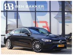 Zwart, metallic lak Gebruikt 2020 Mercedes CLA180 AMG line Sedan | € 28.900 (Eerlijke prijs)