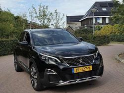 Zwart Gebruikt 2017 Peugeot 3008 GT-line MPV | € 14.750 (Duur)