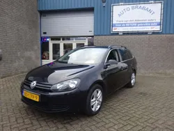 Zwart Gebruikt 2010 VW Golf VI Comfortline Stationwagen | € 3.950 (Goede deal)