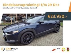 Blauw (metallic) Gebruikt 2022 Mazda CX-30 Sportive SUV | € 23.950 (Goede deal)