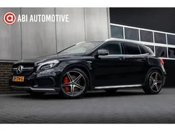 Zwart, metallic lak Gebruikt 2015 Mercedes GLA45 AMG AMG SUV | € 26.945 (Eerlijke prijs)
