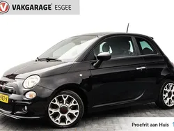 Zwart Gebruikt 2015 Fiat 500 Sport Hatchback | € 9.740 (Duur)