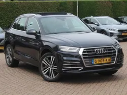 Blauw, metallic lak Gebruikt 2017 Audi Q5 S-Line SUV | € 29.999 (Eerlijke prijs)