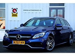 Blauw, metallic lak Gebruikt 2017 Mercedes C63 AMG AMG Stationwagen | € 49.900 (Eerlijke prijs)