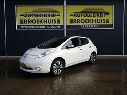 Wit Gebruikt 2015 Nissan Leaf Tekna Hatchback | € 4.950 (Goede deal)