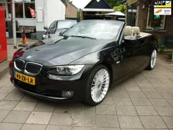 Zwart Gebruikt 2008 BMW 335 Cabriolet Executive Cabriolet | € 12.950 (Super prijs)