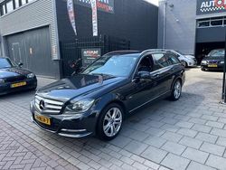 Zwart Gebruikt 2011 Mercedes C180 Avantgarde Stationwagen | € 6.499 (Super prijs)