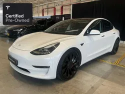 Wit Gebruikt 2021 Tesla Model 3 Performance Sedan | € 30.200 (Goede deal)
