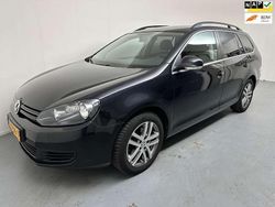 Zwart Gebruikt 2011 VW Golf VI Comfortline Stationwagen | € 4.450 (Goede deal)