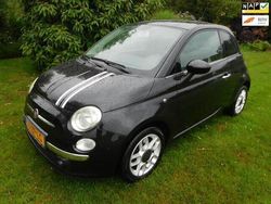 Zwart Gebruikt 2008 Fiat 500 Lounge Hatchback | € 4.950 (Duur)