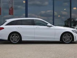 Wit Gebruikt 2020 Mercedes C180 Business Stationwagen | € 29.900 (Eerlijke prijs)
