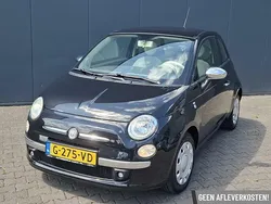 Zwart Gebruikt 2008 Fiat 500 Lounge Hatchback | € 3.495 (Goede deal)