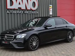 Zwart Gebruikt 2016 Mercedes E350 AMG line Sedan | € 29.950