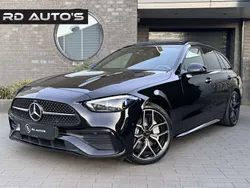 Zwart Gebruikt 2022 Mercedes E300 AMG line Stationwagen | € 42.950 (Eerlijke prijs)
