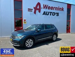 Blauw Gebruikt 2021 VW Tiguan Elegance SUV | € 30.950 (Goede deal)