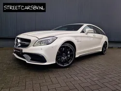 Wit Gebruikt 2015 Mercedes CLS63 AMG AMG Stationwagen | € 54.950