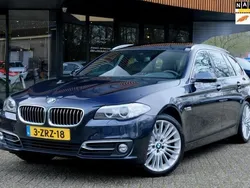 Blauw, metallic lak Gebruikt 2015 BMW 530 Executive Stationwagen | € 13.950 (Super prijs)
