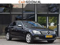 Zwart Gebruikt 2007 Mercedes C200 Avantgarde Sedan | € 10.450 (Iets duurder)