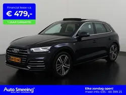 Metallic moonshine blue (w1) Gebruikt 2020 Audi Q5 S-Line SUV | € 37.895 (Eerlijke prijs)
