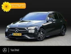 Grijs Gebruikt 2022 Mercedes C200 AMG line Stationwagen | € 33.750