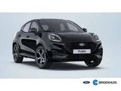 Zwart Nieuw 2025 Ford Puma ST-Line SUV | € 35.860 (Eerlijke prijs)