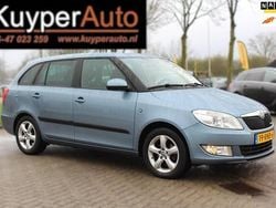 Blauw (metallic) Gebruikt 2011 Skoda Fabia GreenLine Stationwagen | € 5.450 (Duur)