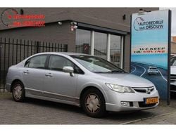 Grijs (metallic) Gebruikt 2008 Honda Civic Hybrid Sedan | € 3.950 (Super prijs)
