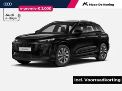 Zwart Nieuw 2024 Audi Q6 e-tron S-Line SUV | € 73.500 (Super prijs)