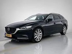 Zwart Gebruikt 2024 Mazda 6 Exclusive-Line Stationwagen | € 38.945 (Eerlijke prijs)