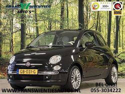 Zwart Gebruikt 2015 Fiat 500 Lounge Hatchback | € 6.949 (Eerlijke prijs)