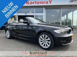 Zwart Gebruikt 2009 BMW 118 Cabriolet Executive Cabriolet | € 7.750 (Super prijs)