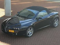 Zwart Gebruikt 2008 Alfa Romeo Spider Cabriolet | € 11.900 (Eerlijke prijs)