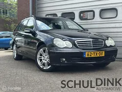Zwart Gebruikt 2007 Mercedes C200 Elegance Stationwagen | € 2.950