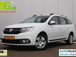 Wit Gebruikt 2020 Dacia Logan MCV Comfort MPV | € 7.900