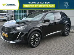 Zwart Gebruikt 2023 Peugeot e-2008 Allure SUV | € 20.935 (Eerlijke prijs)