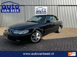 Zwart Gebruikt 2003 Saab 9-3 Cabriolet Anniversary Cabriolet | € 5.950 (Super prijs)