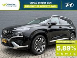 Zwart Gebruikt 2023 Hyundai Santa Fe Premium SUV | € 42.990 (Eerlijke prijs)
