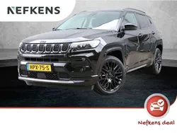 Zwart Gebruikt 2022 Jeep Compass SUV | € 27.625 (Goede deal)
