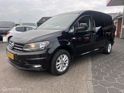 Zwart Gebruikt 2016 VW Caddy Maxi Highline MPV | € 9.950