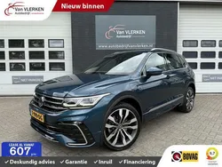 Blauw Gebruikt 2021 VW Tiguan R-line SUV | € 37.500 (Iets duurder)