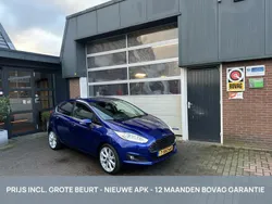 Blauw, metallic lak Gebruikt 2014 Ford Fiesta Titanium Hatchback | € 10.950 (Eerlijke prijs)
