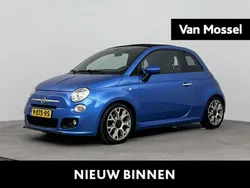 Blauw Gebruikt 2014 Fiat 500S Cabriolet | € 8.400 (Eerlijke prijs)