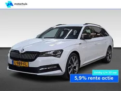 Wit Gebruikt 2021 Skoda Superb Business Line Stationwagen | € 23.945 (Eerlijke prijs)