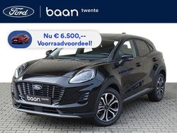 Zwart Nieuw 2025 Ford Puma Titanium SUV | € 29.065 (Super prijs)