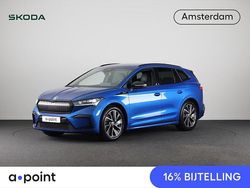Blauw Gebruikt 2022 Skoda Enyaq iV SportLine SUV | € 25.949 (Eerlijke prijs)