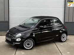 Zwart Gebruikt 2017 Fiat 500C Lounge Cabriolet | € 11.850 (Eerlijke prijs)