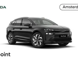Zwart Nieuw 2026 Skoda Enyaq iV SportLine SUV | € 50.749 (Super prijs)